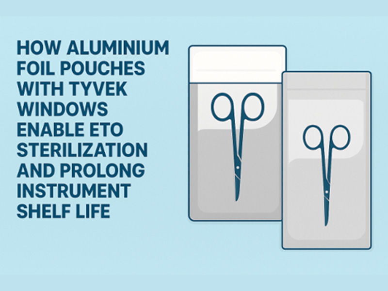 How Aluminum Pouches with Tyvek Windows Enable EO Sterilization and Prolong Medical Instrument Shelf Life