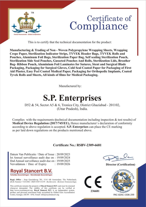 Compliance Certificate